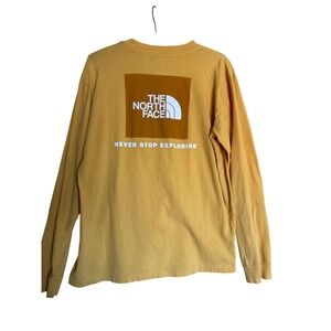 The North Face Mens M Long Sleeve Graphic T-Shirt Gorpcore Outdoor Trails HIking